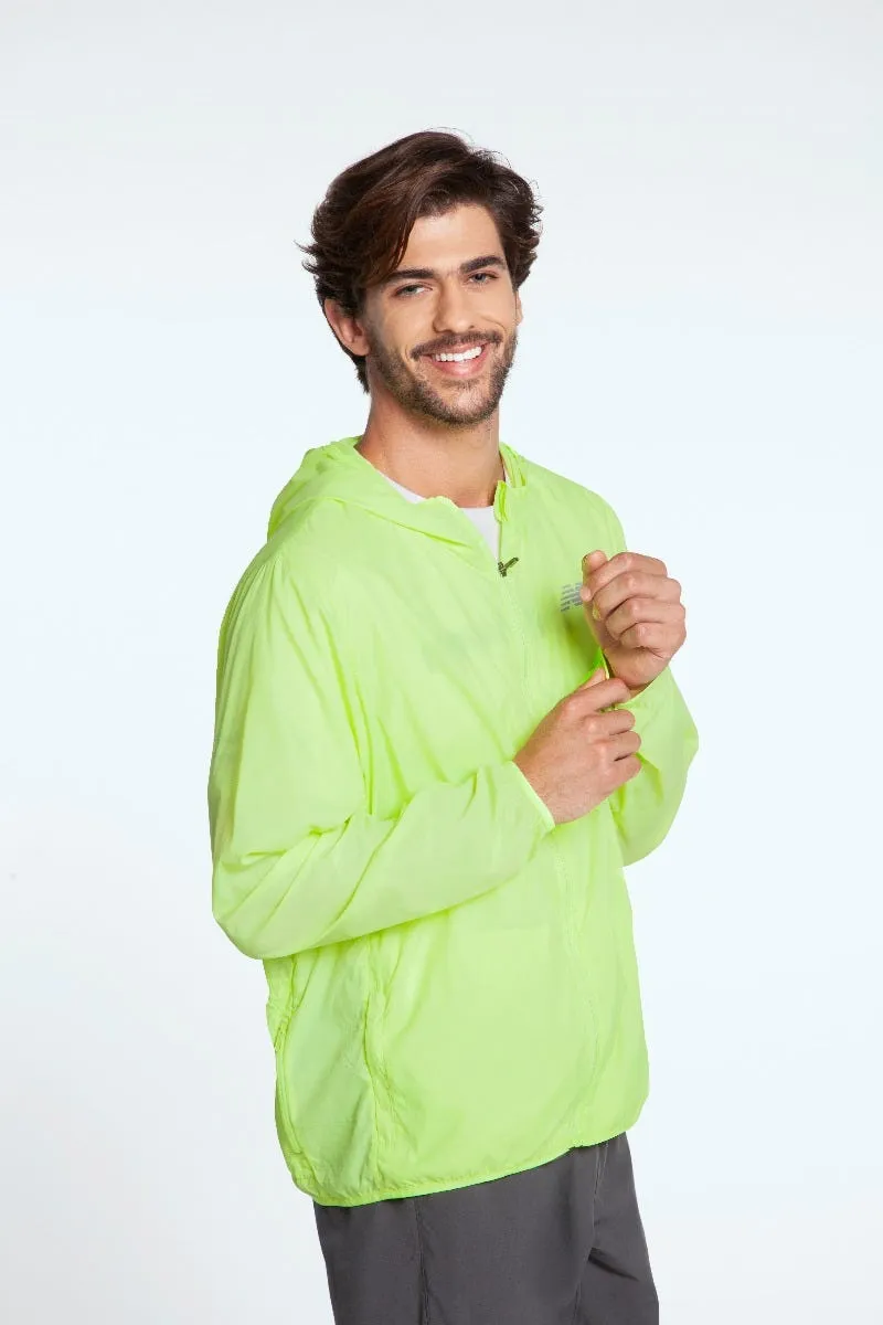 Cortaviento Running  Hombre New Balance Accelerate Empacable Amarillo