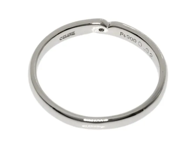 Diamond Céline Anillo de diamante de platino Celine 