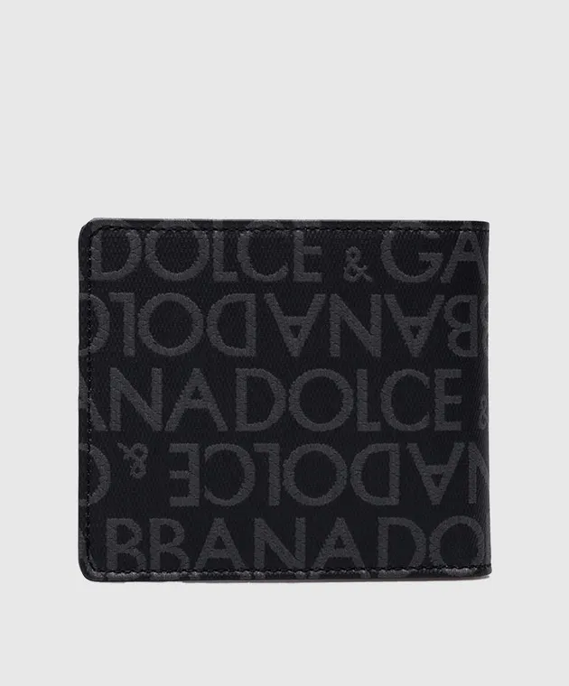 Dolce&Gabbana Gray purse in logo pattern