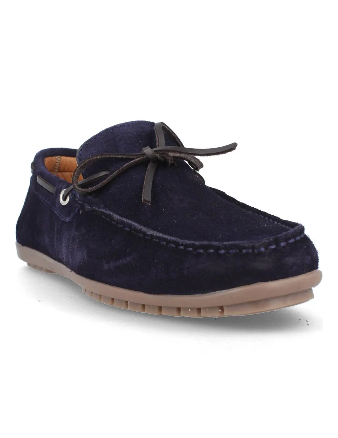 DON MANUEL  MOCASíN SERRAJE CORDóN AZUL MARINO
