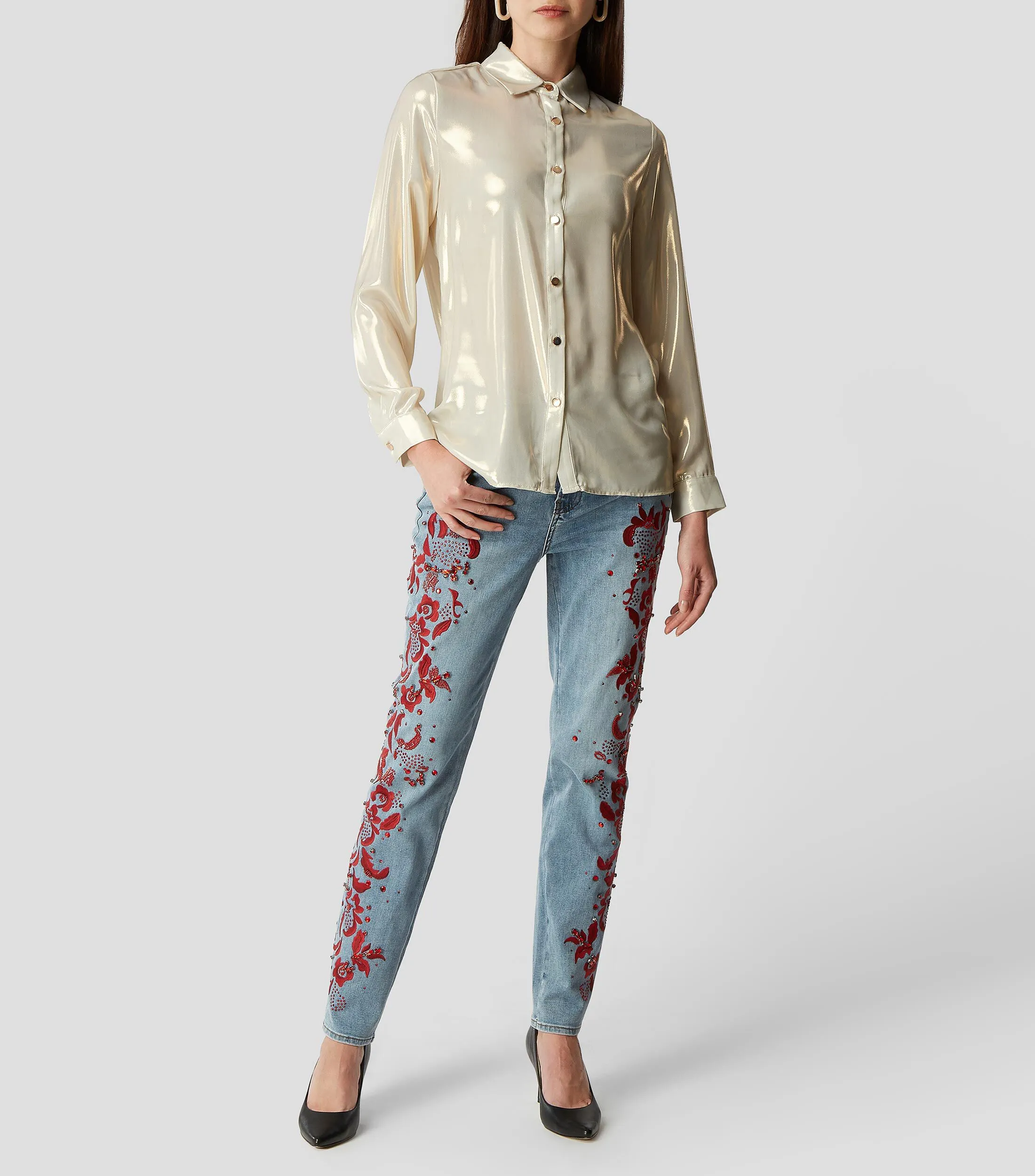 Frank Lyman Jeans slim Mujer