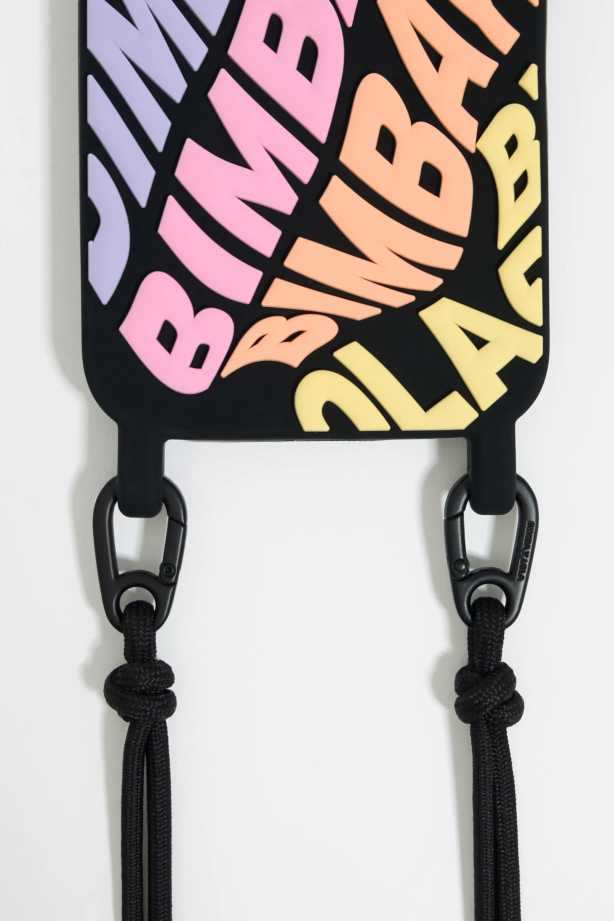 Funda iPhone 14 Pro silicona logo multicolor