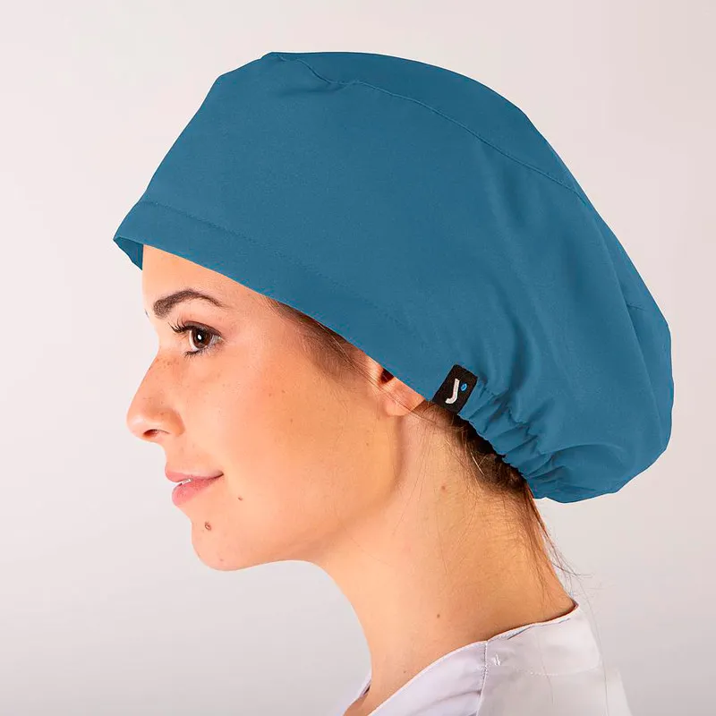 GORRO QUIRóFANO PELO LARGO AZUL GRISáCEO  GARY'S