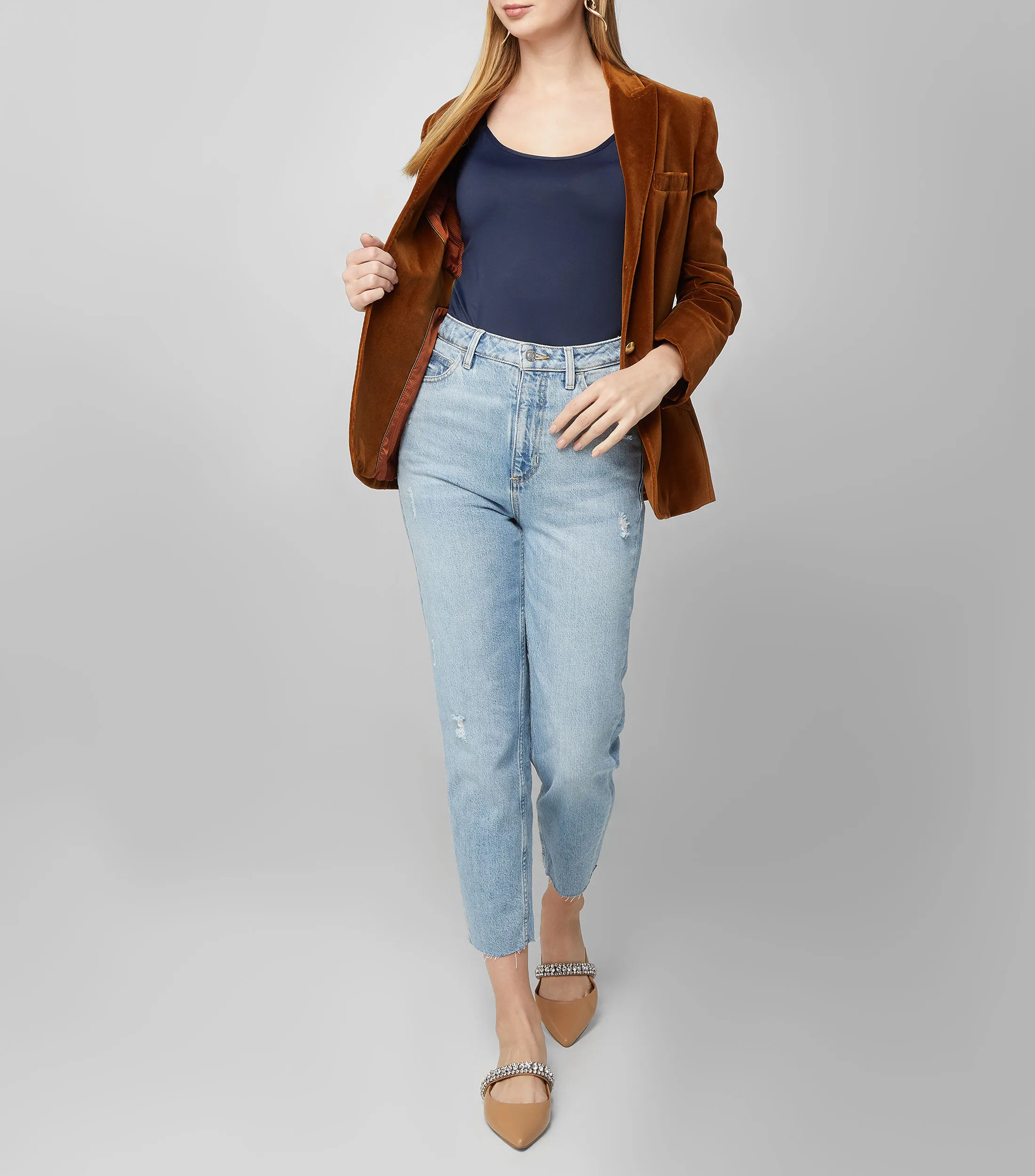 Guess Jeans de corte Mom Mujer