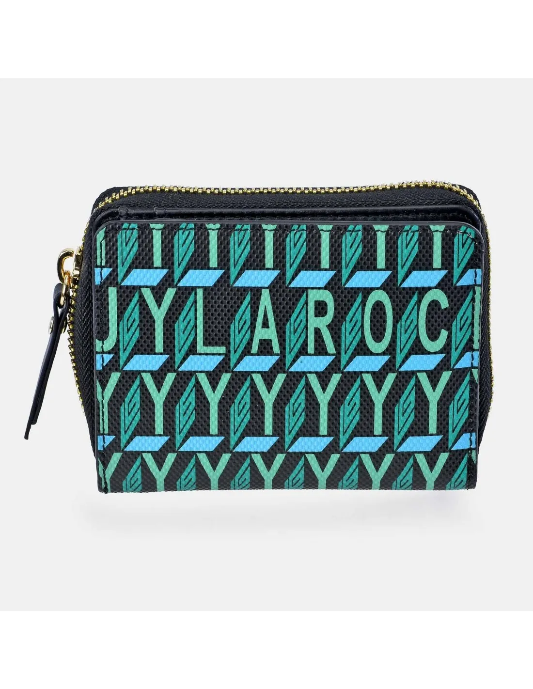 GUY LAROCHE monedero billetero mediano para mujer en lona print logo