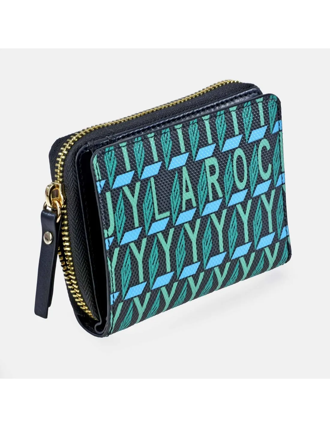 GUY LAROCHE monedero billetero mediano para mujer en lona print logo