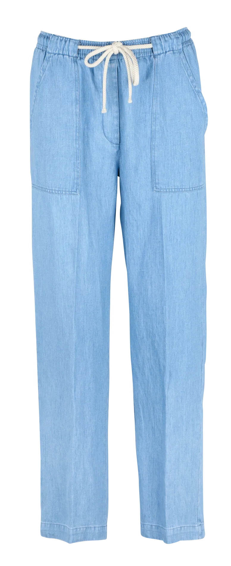 HARTFORD POMA  PANTALóN RECTO EN AZUL