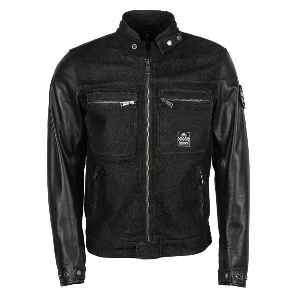 Helstons Winston Coton Leather Black 