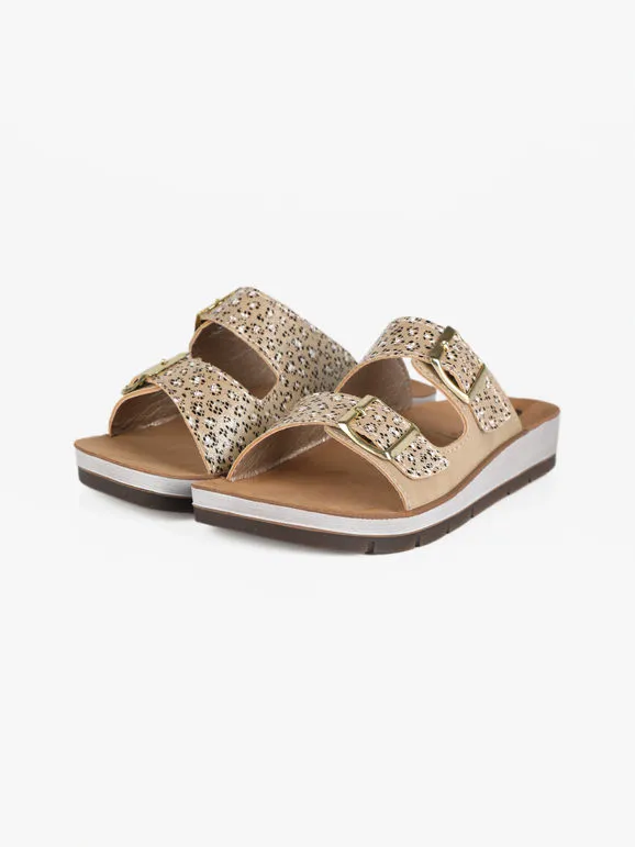 Inblu Babuchas de mujer con hebillas