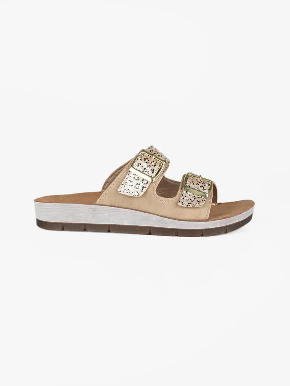 Inblu Babuchas de mujer con hebillas