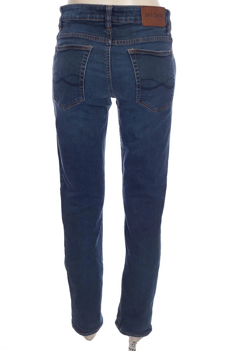 JEAN COLOR AZUL  AMERICANINO