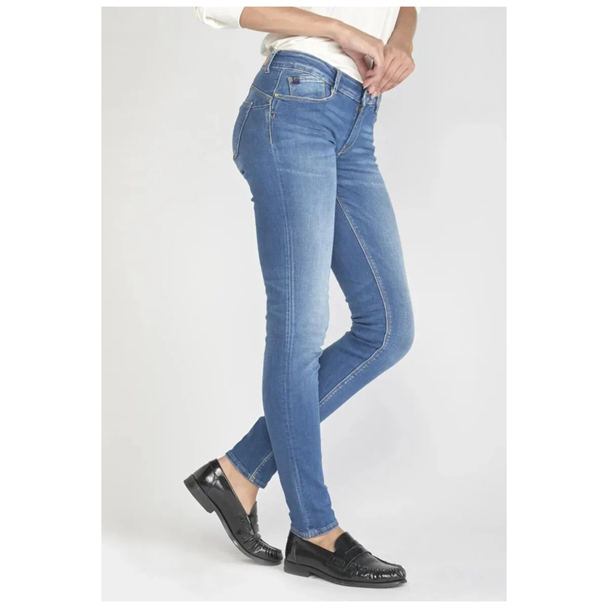 JEANS PUSHUP SLIM PULP, LARGO 34
