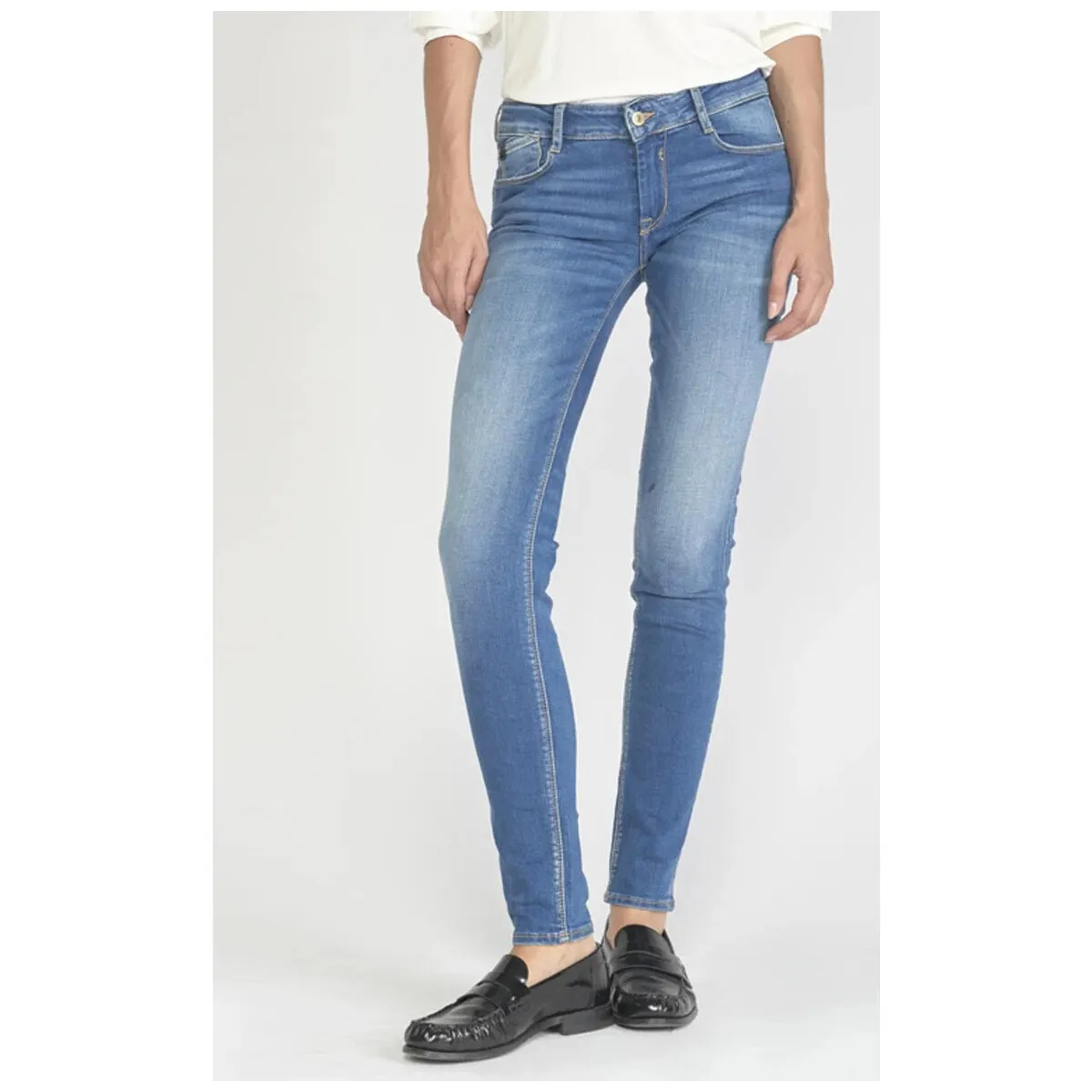 JEANS PUSHUP SLIM PULP, LARGO 34