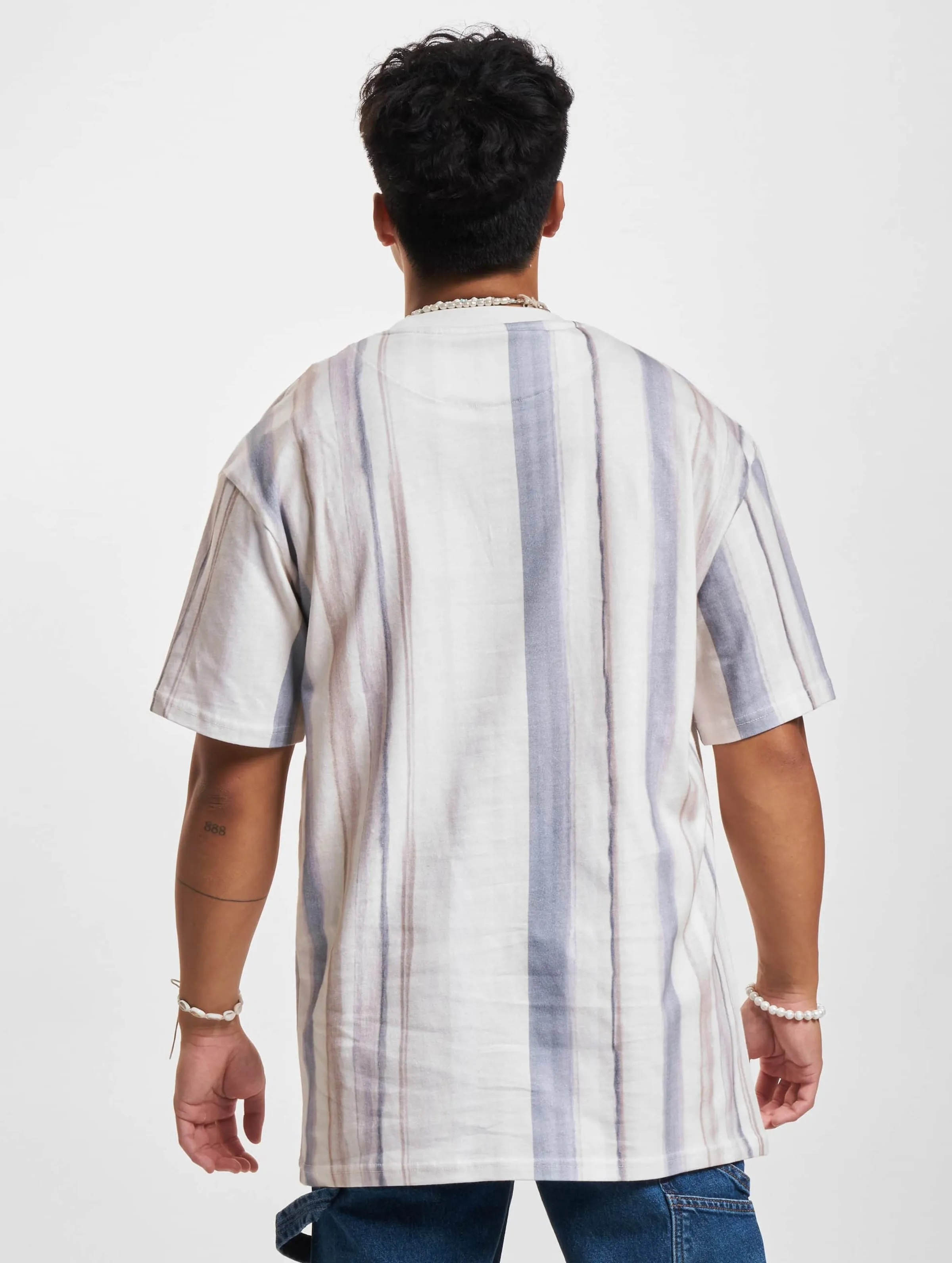 Karl Kani KK Small Signature Tie Dye Stripe Tee