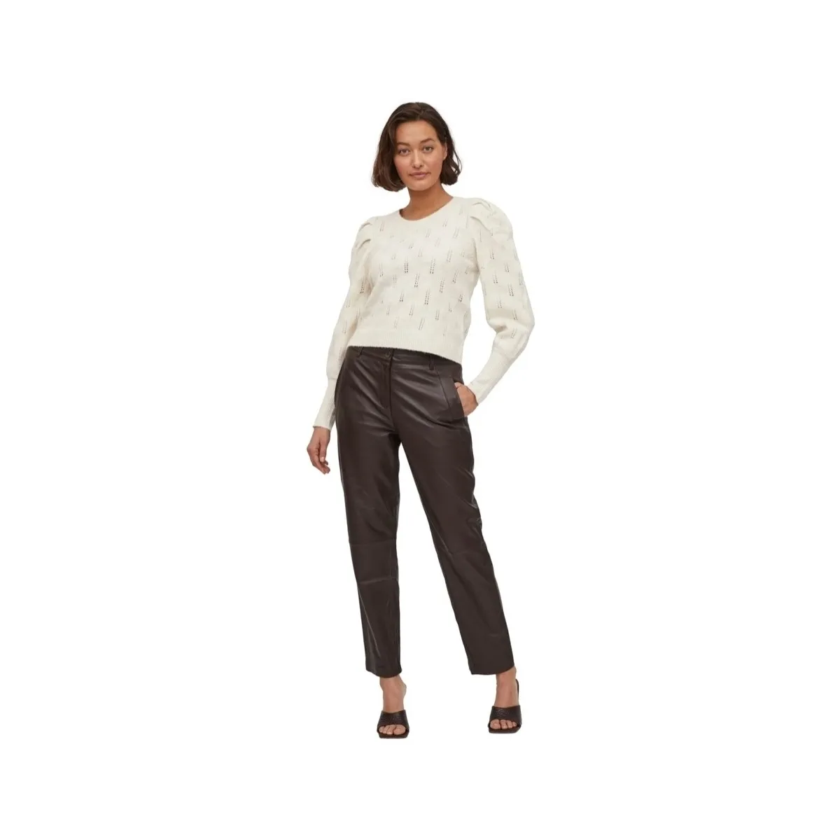 KNIT ELANIA L/S  SUPER LIGHT NATURAL MELANGE
