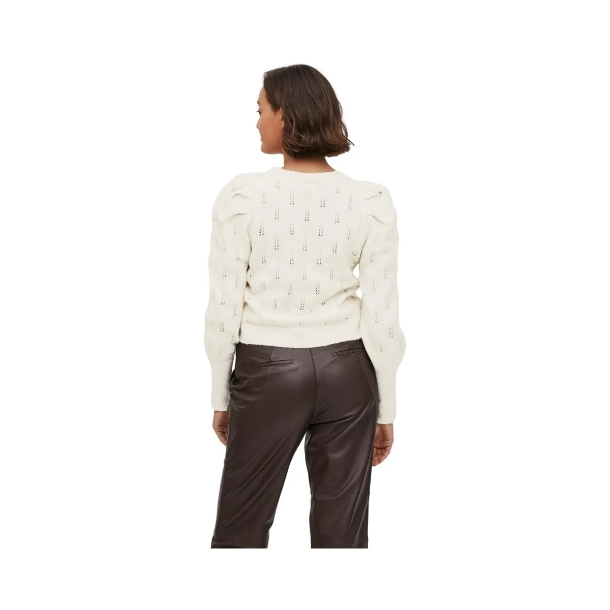 KNIT ELANIA L/S  SUPER LIGHT NATURAL MELANGE