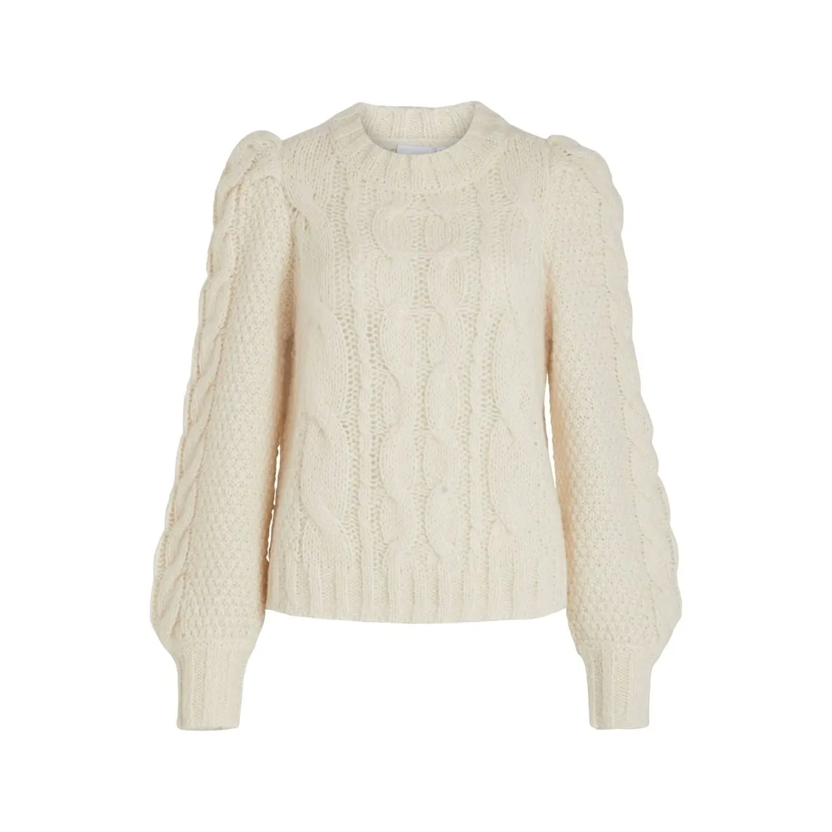 KNIT FIMINES L/S  BIRCH