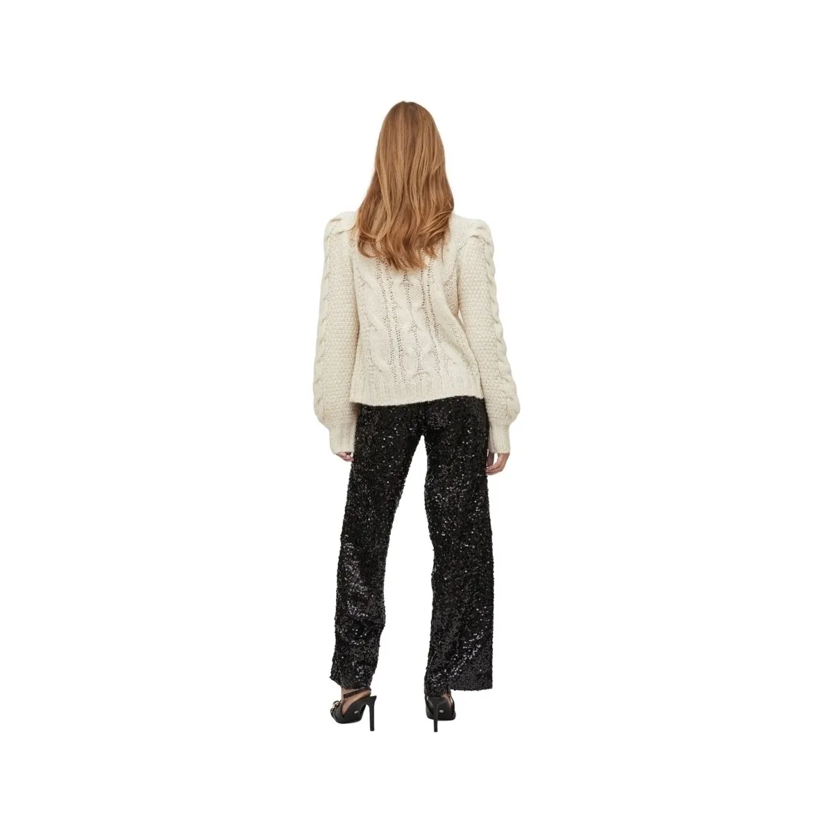 KNIT FIMINES L/S  BIRCH