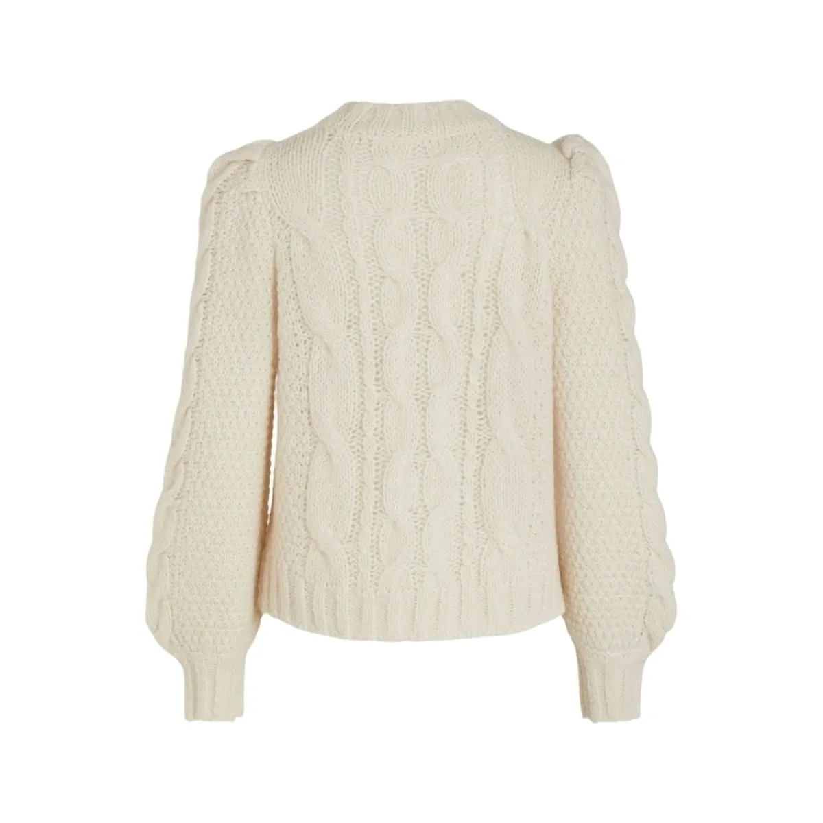 KNIT FIMINES L/S  BIRCH