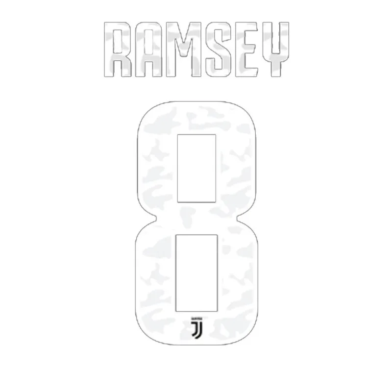 La Juventus 8 Ramsey nombre y número de la casa camiseta 2019/20