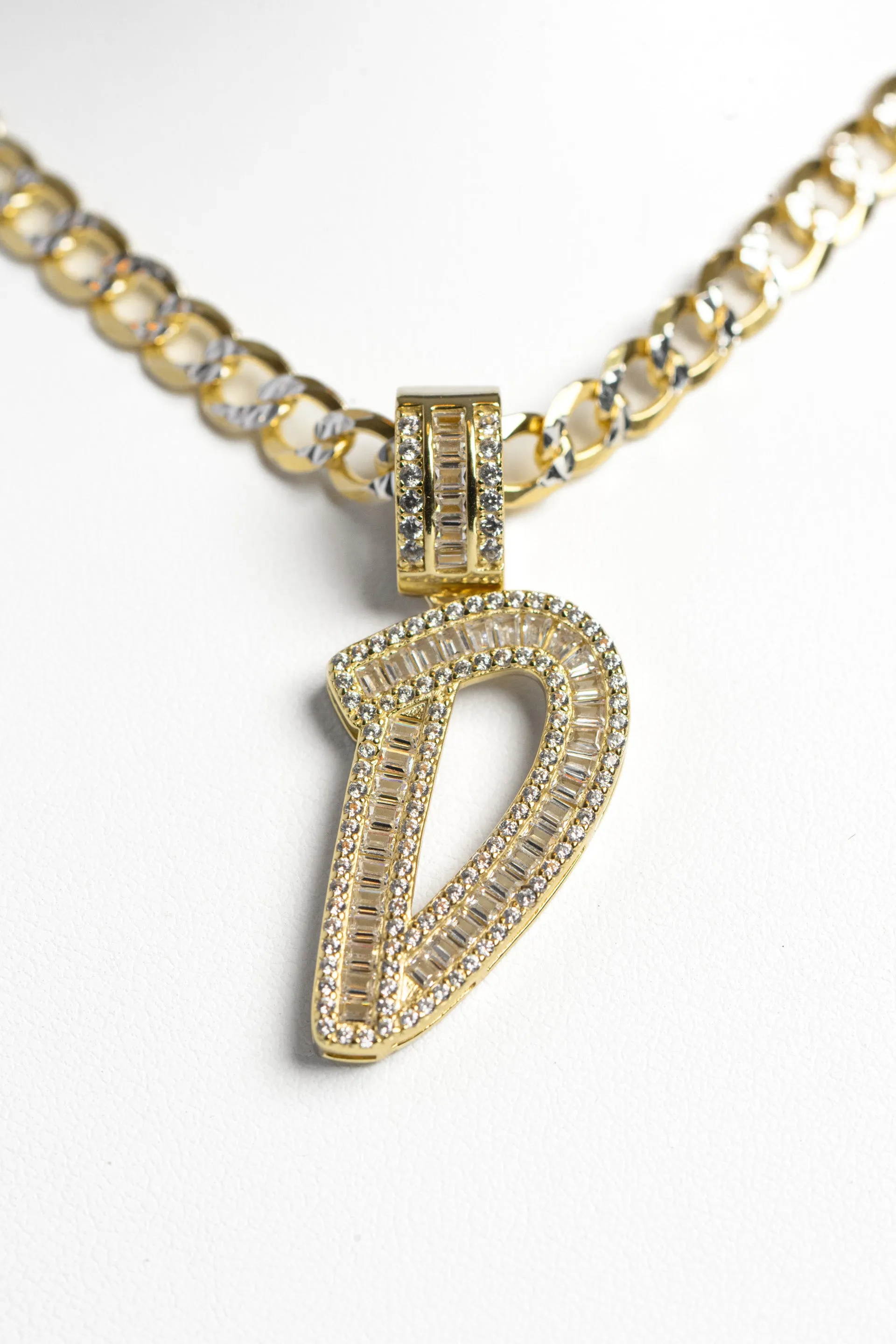 Letra D Diamond