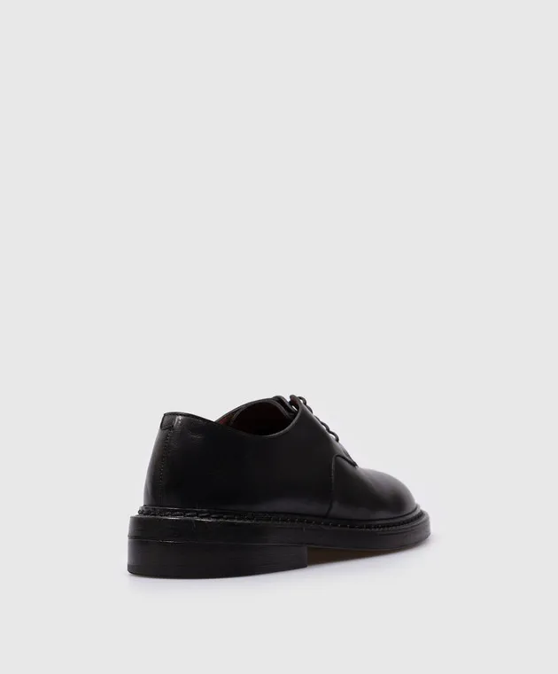 Marsell Nasello black leather derbies