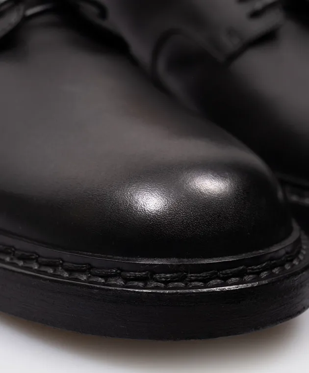 Marsell Nasello black leather derbies