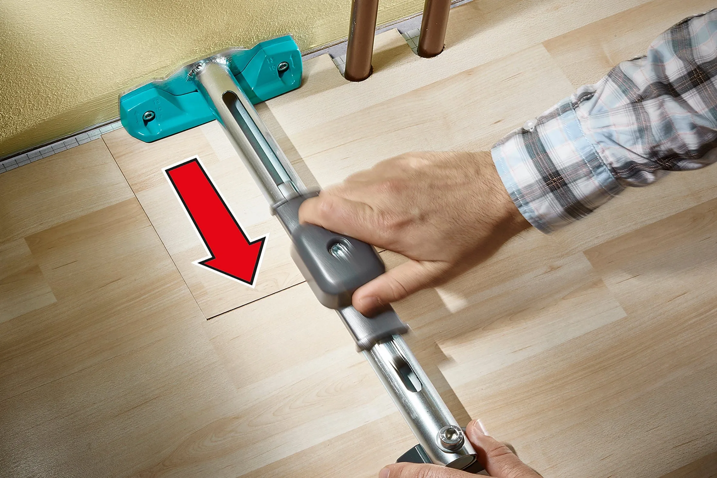 Martillo 3 en 1 para laminado Wolfcraft