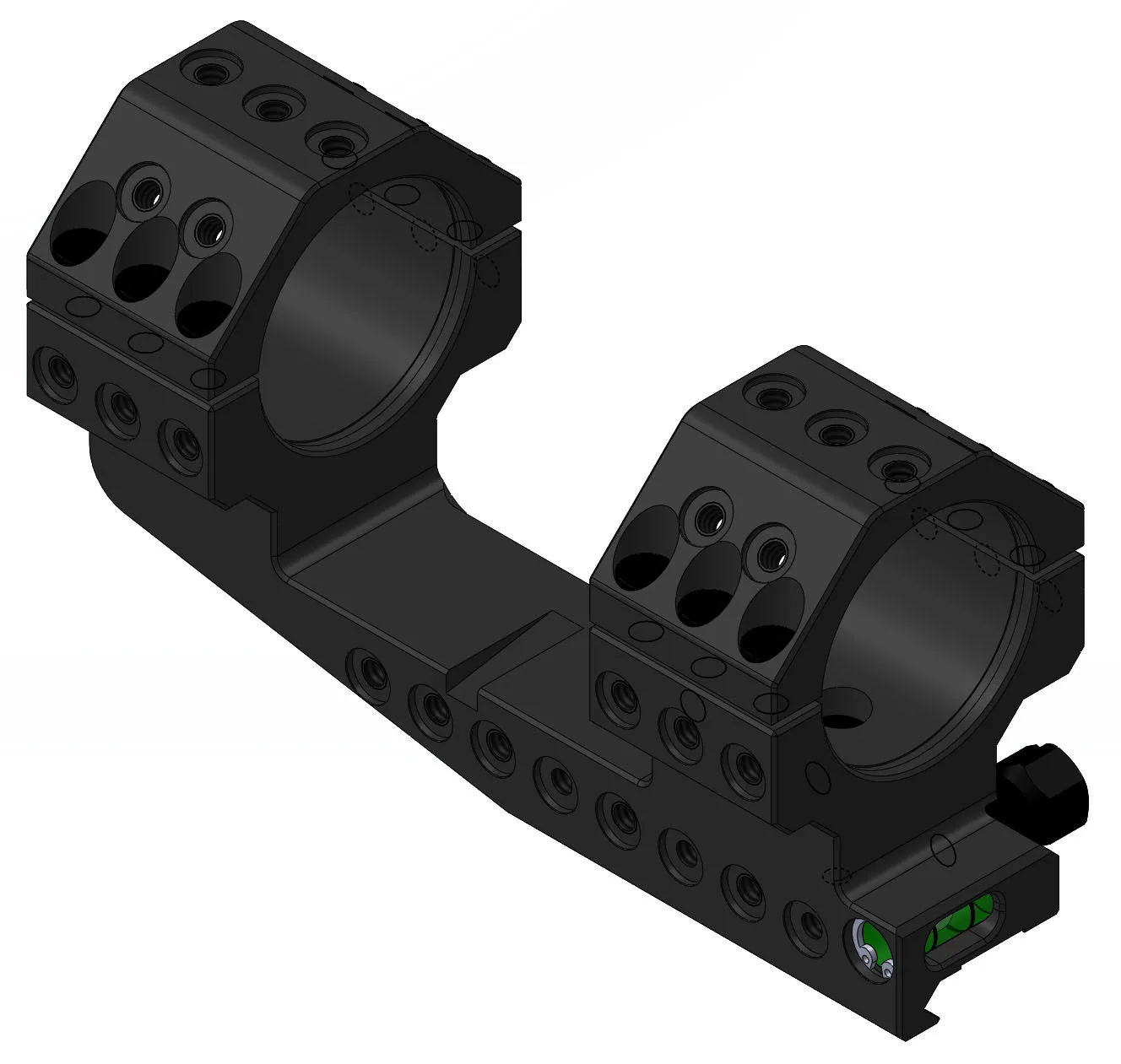 MONTURA APEL GERMAN TACTICAL MOUNT PARA PICATINNY  34MM. ALTAS BH21 KR70