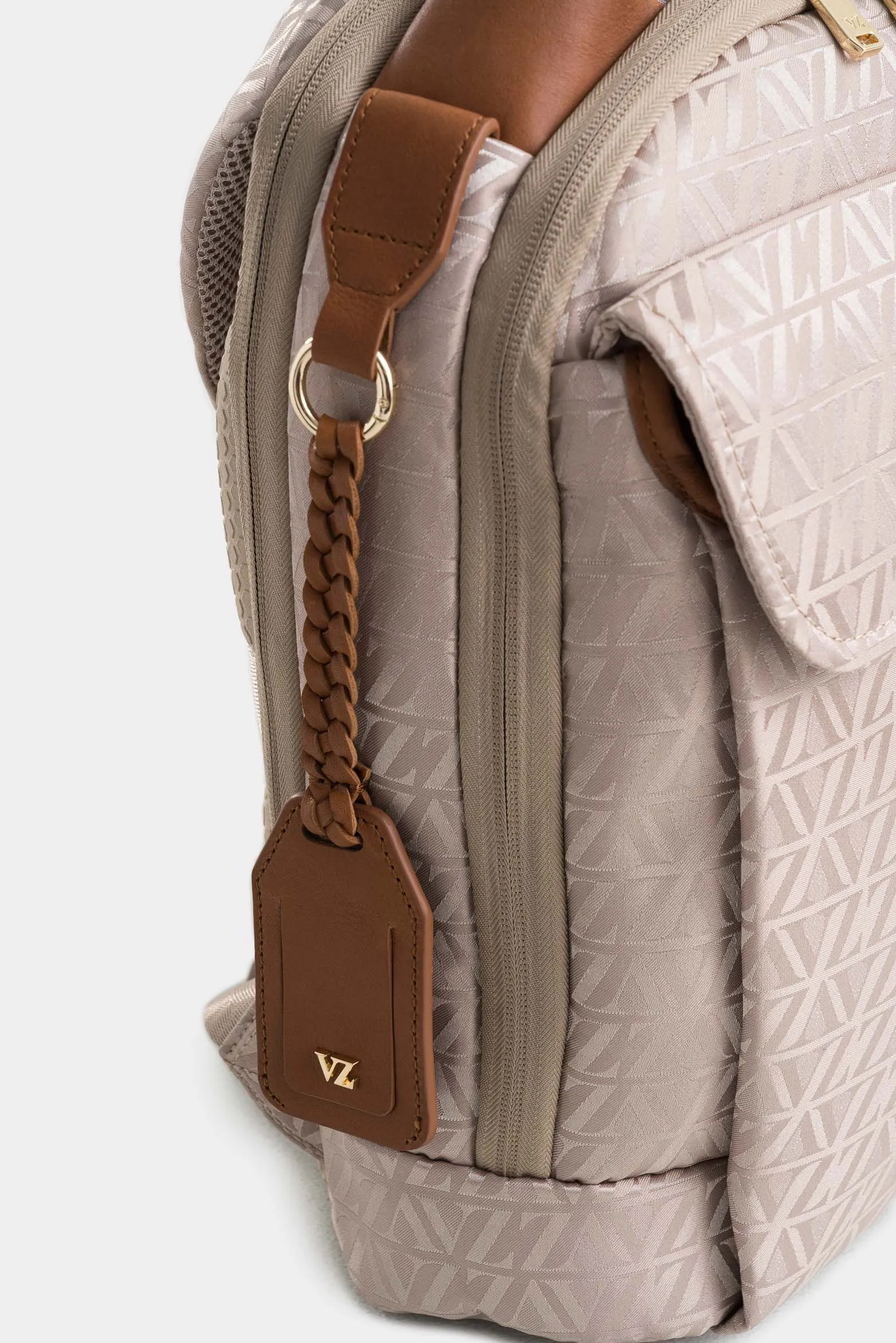 Morral bloom 2 jacquard monograma VZ para mujer porta trolley