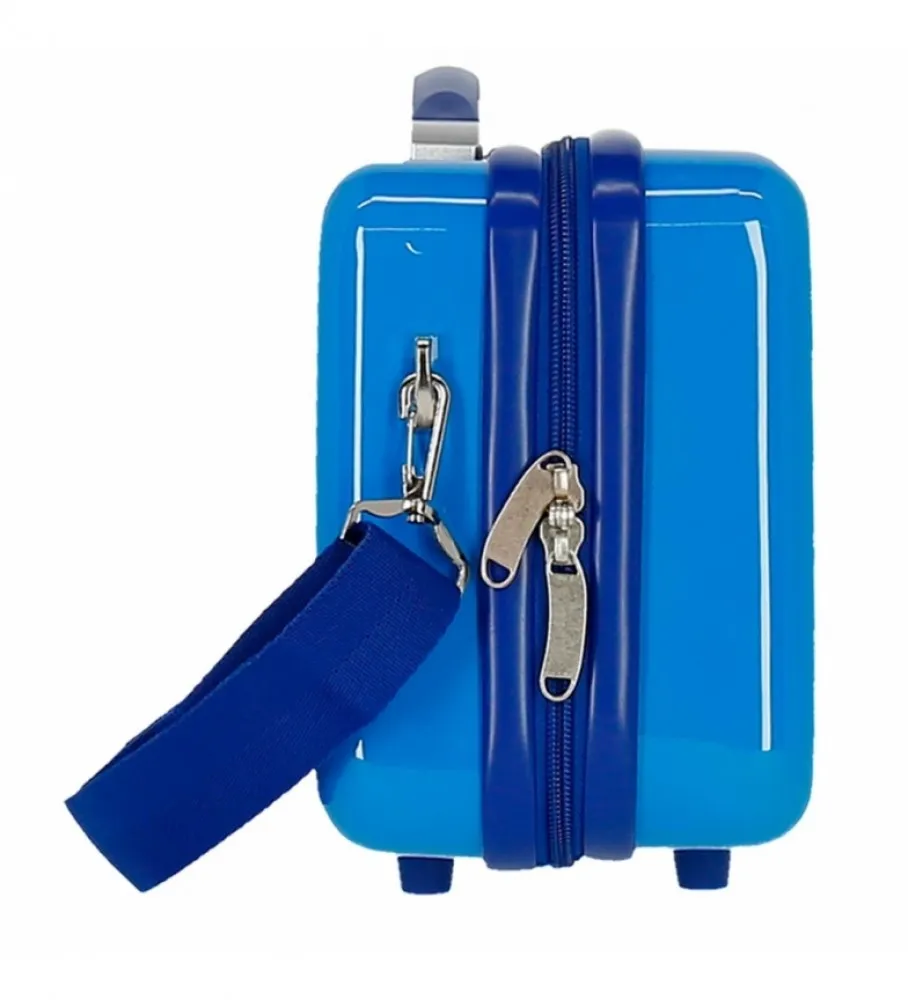 NECESER ABS MICKEY & MINNIE OH SO STYLISH ADAPTABLE AZUL 29X21X15CM