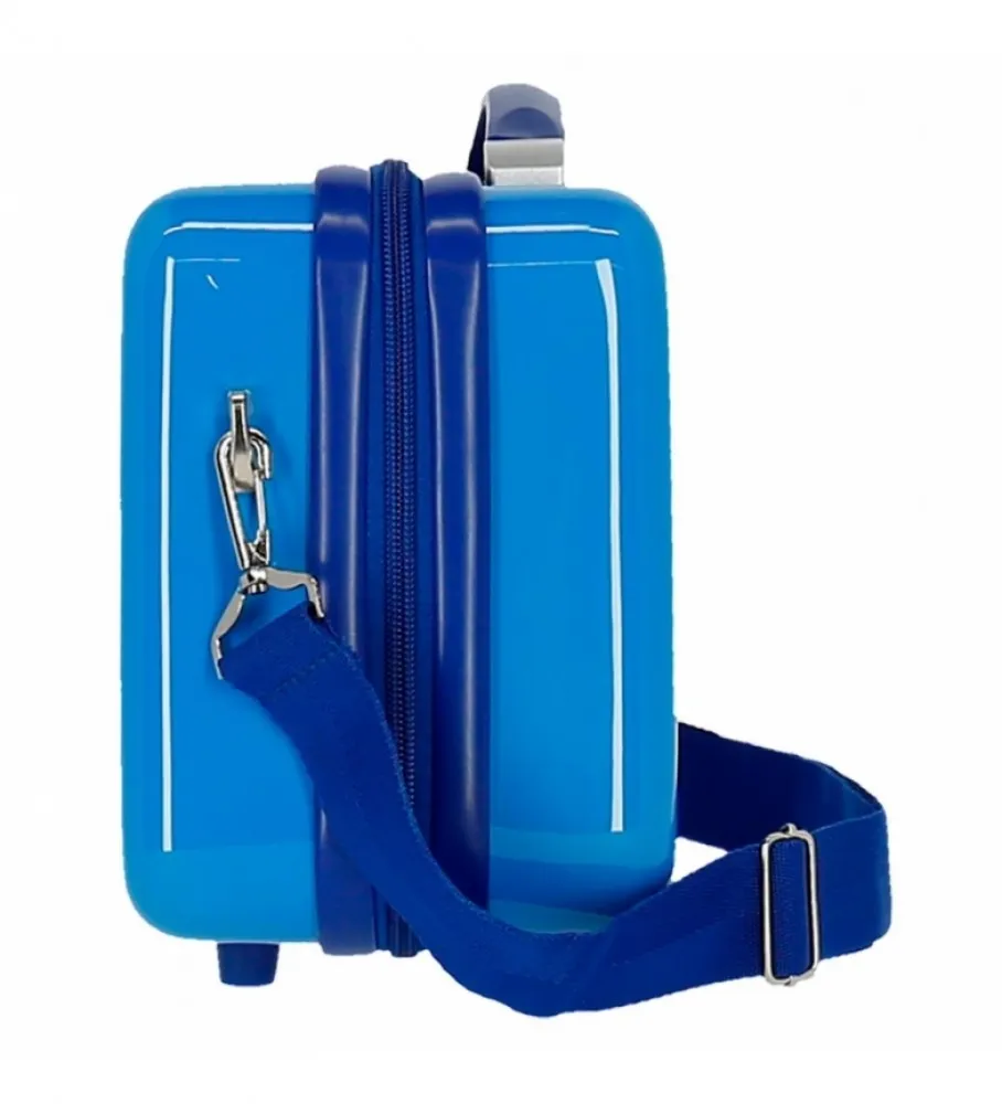 NECESER ABS MICKEY & MINNIE OH SO STYLISH ADAPTABLE AZUL 29X21X15CM