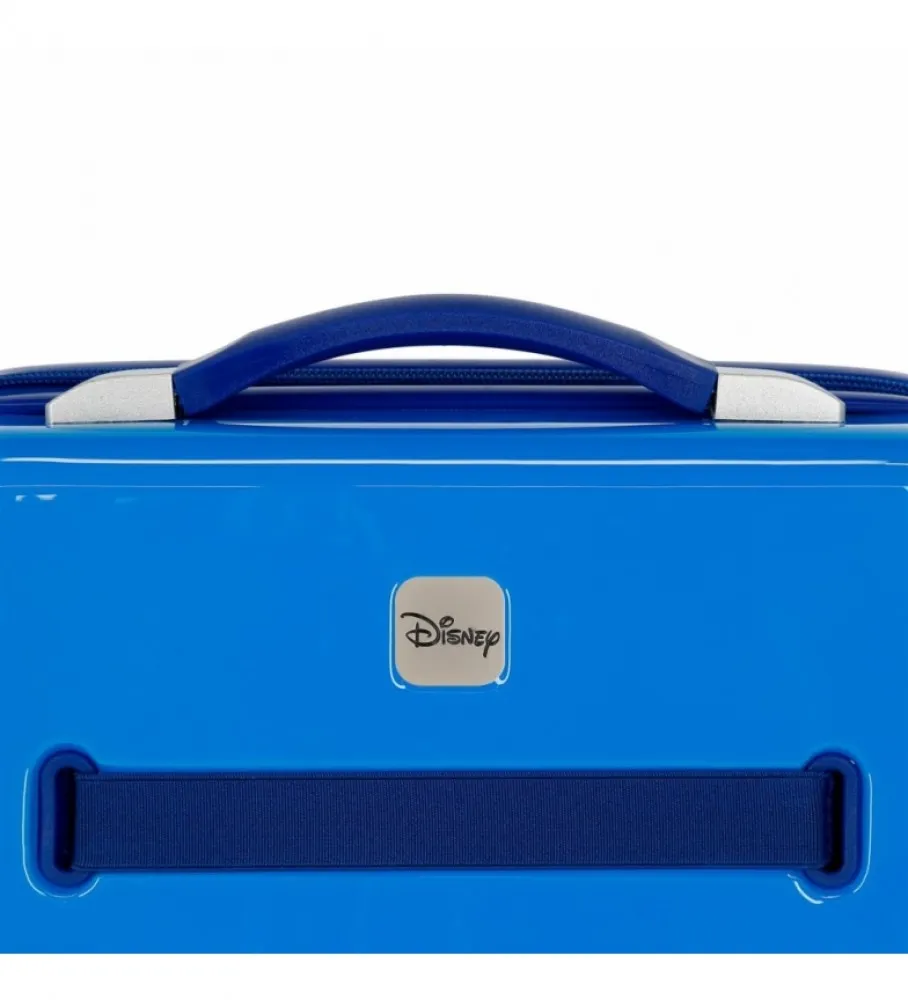 NECESER ABS MICKEY & MINNIE OH SO STYLISH ADAPTABLE AZUL 29X21X15CM