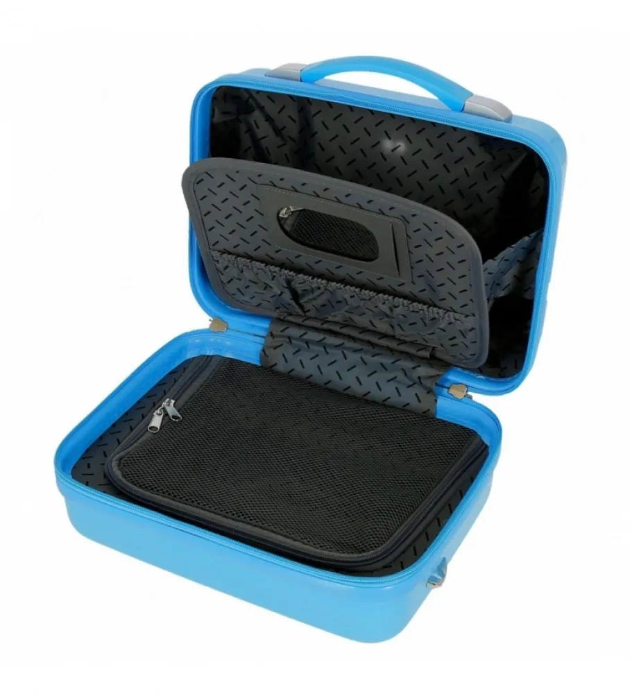 NECESER ABS MICKEY BE YOU ADAPTABLE AZUL CLARO 29X21X15CM