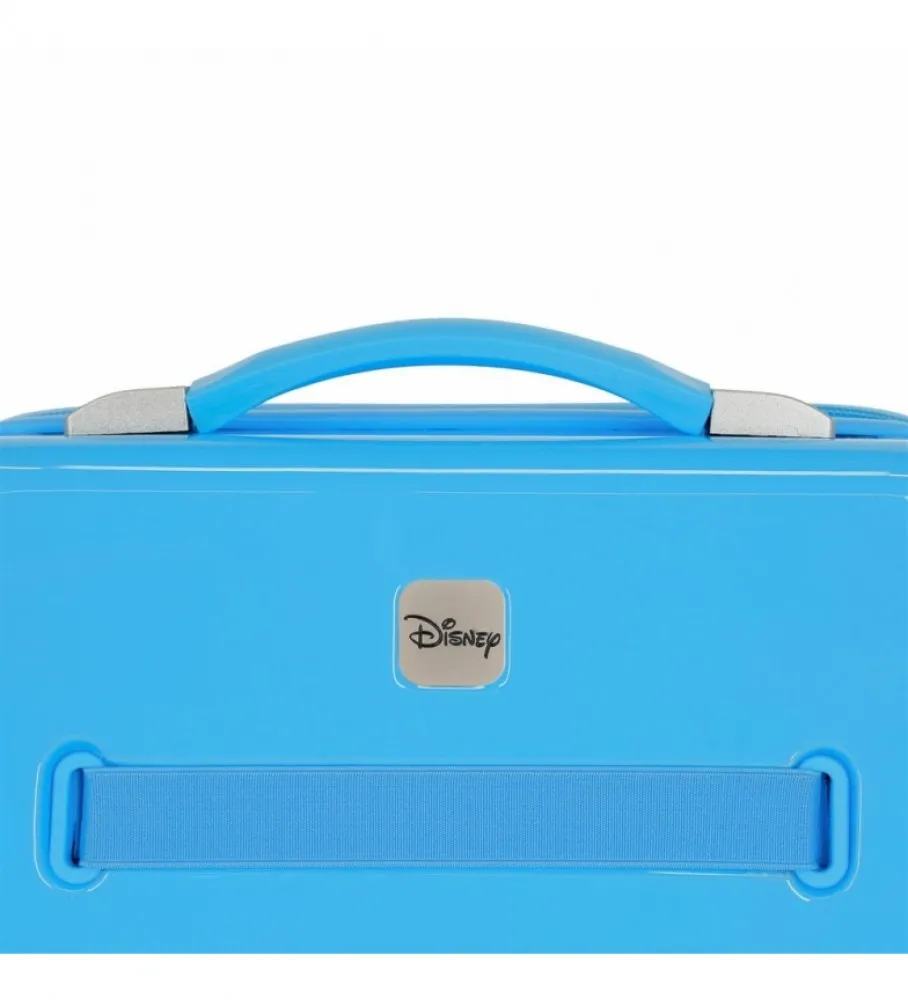 NECESER ABS MINNIE LIVE IT UP ADAPTABLE AZUL CLARO 29X21X15CM