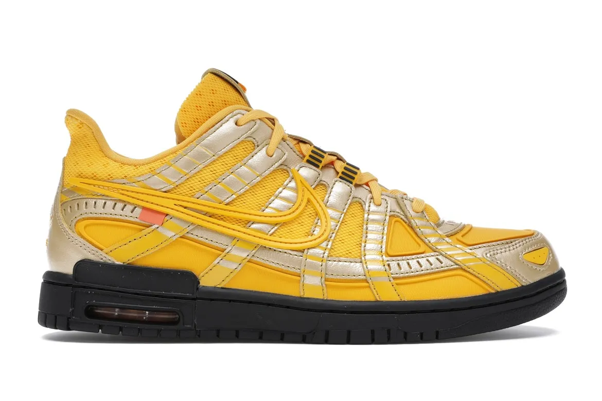 NIKE AIR RUBBER DUNK OFFWHITE UNIVERSITY GOLD