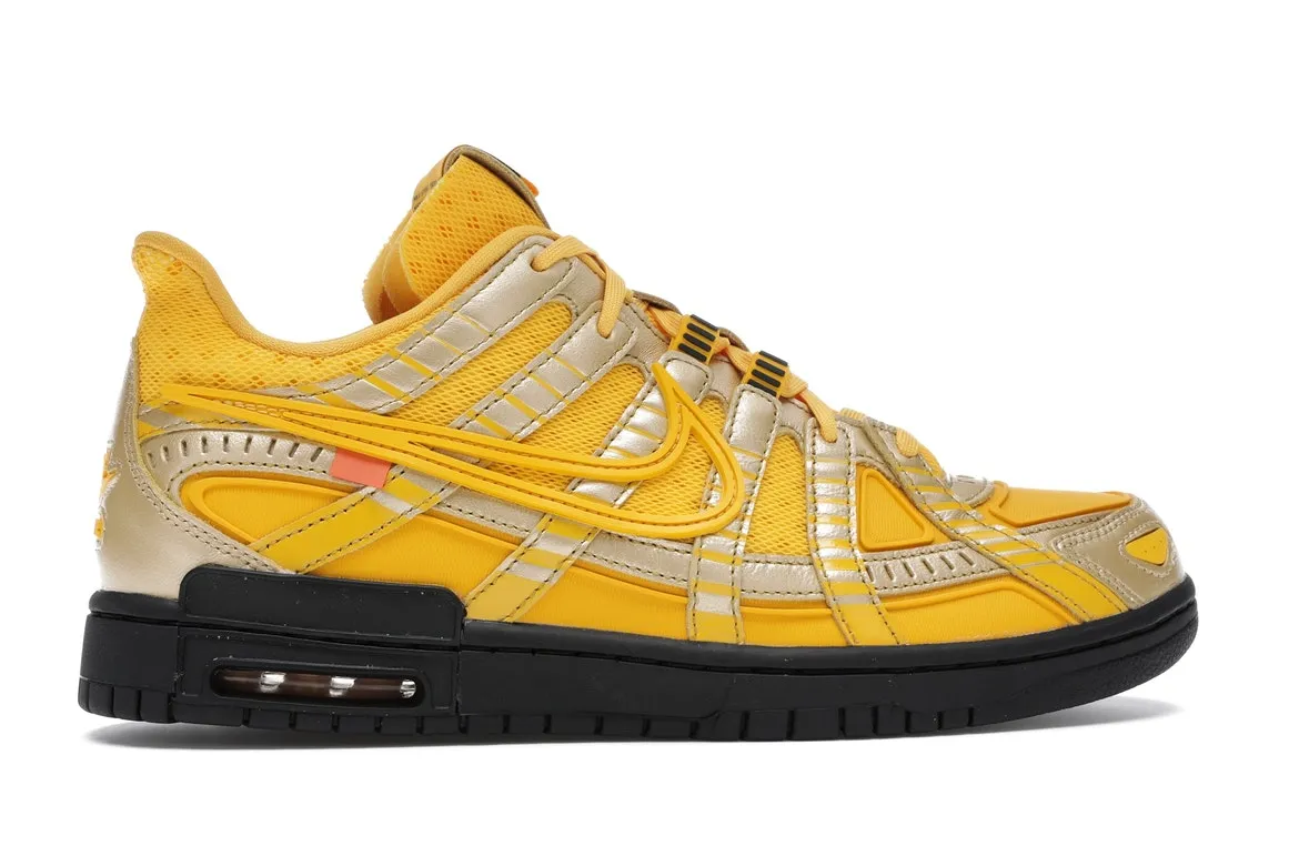 NIKE AIR RUBBER DUNK OFFWHITE UNIVERSITY GOLD