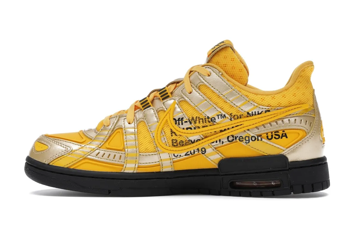 NIKE AIR RUBBER DUNK OFFWHITE UNIVERSITY GOLD