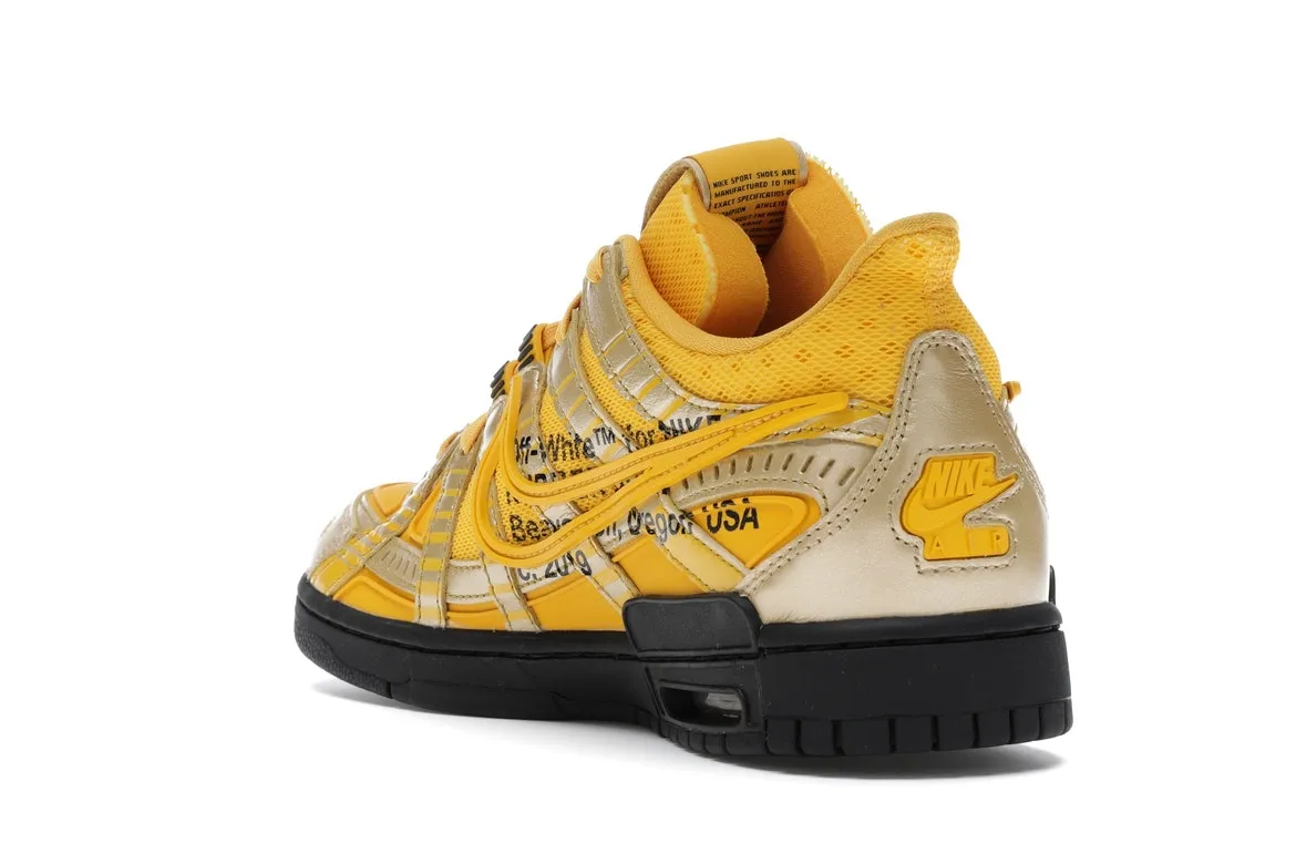 NIKE AIR RUBBER DUNK OFFWHITE UNIVERSITY GOLD
