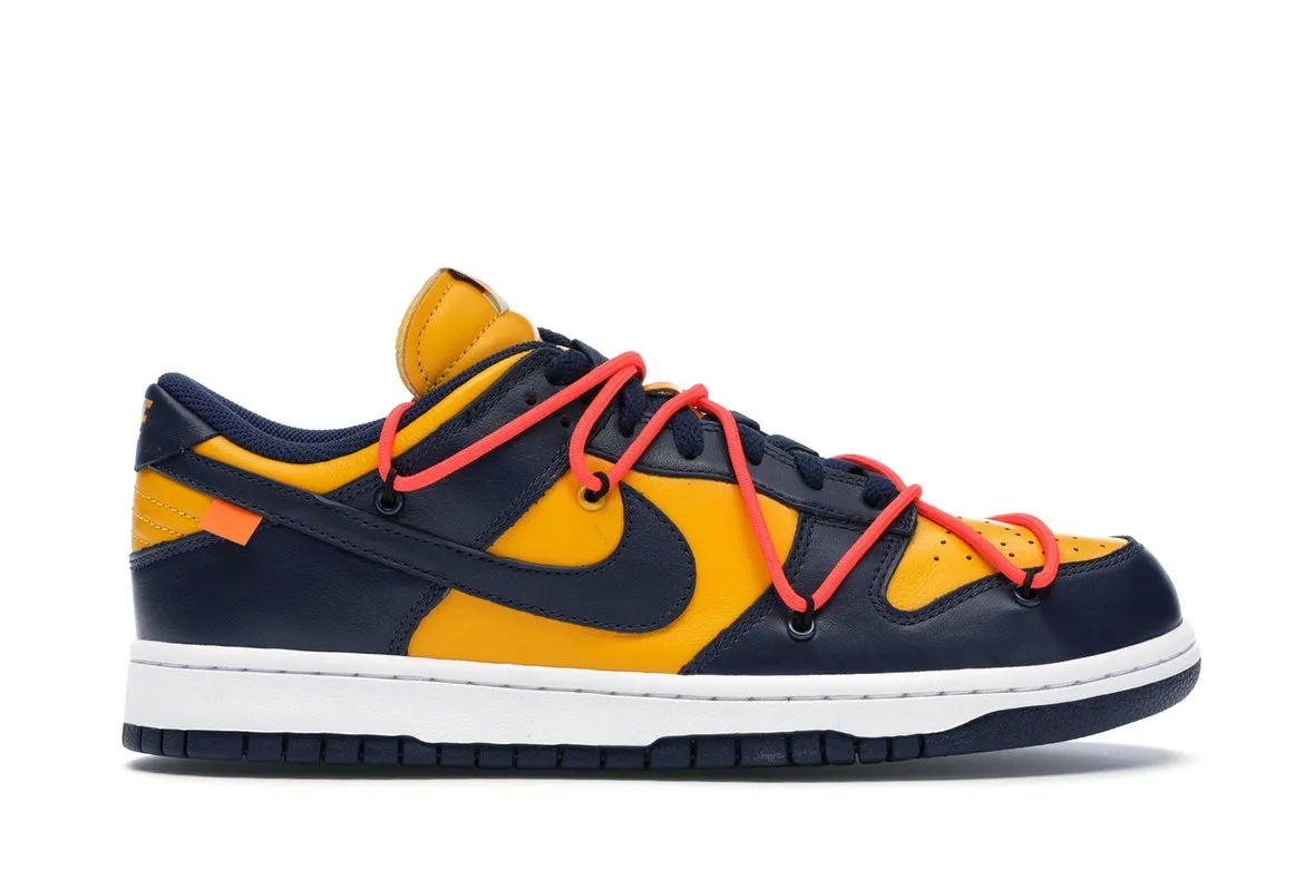 NIKE DUNK LOW OFFWHITE UNIVERSITY GOLD