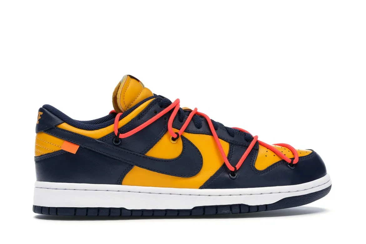NIKE DUNK LOW OFFWHITE UNIVERSITY GOLD