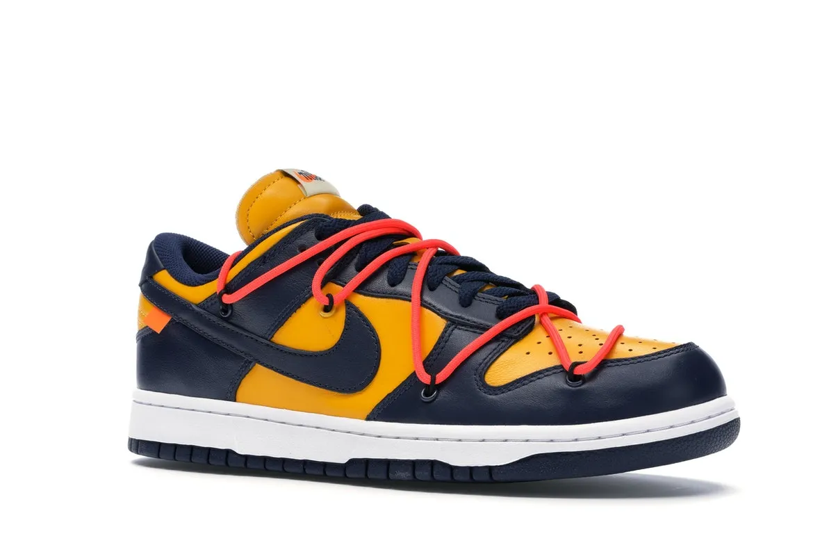 NIKE DUNK LOW OFFWHITE UNIVERSITY GOLD