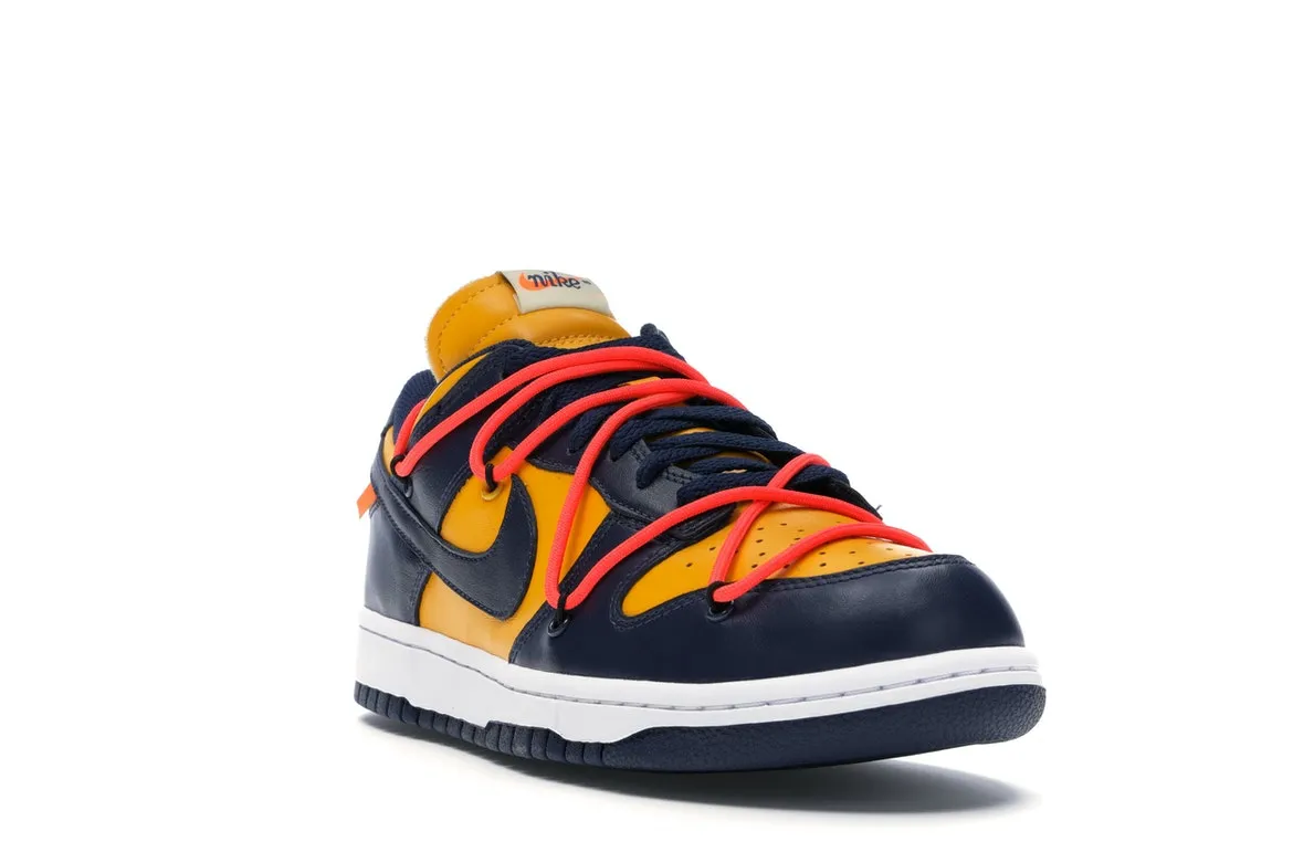 NIKE DUNK LOW OFFWHITE UNIVERSITY GOLD