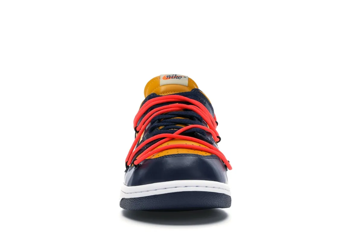 NIKE DUNK LOW OFFWHITE UNIVERSITY GOLD