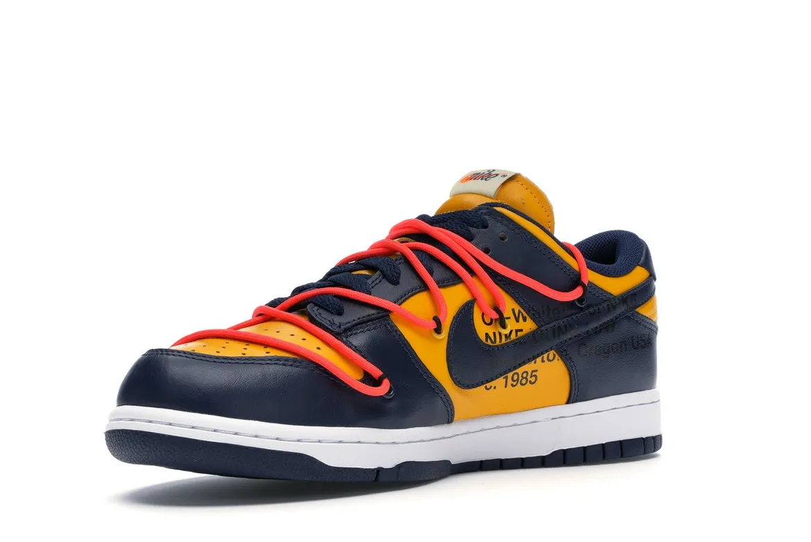 NIKE DUNK LOW OFFWHITE UNIVERSITY GOLD