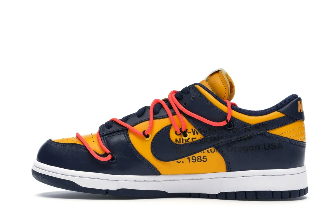 NIKE DUNK LOW OFFWHITE UNIVERSITY GOLD