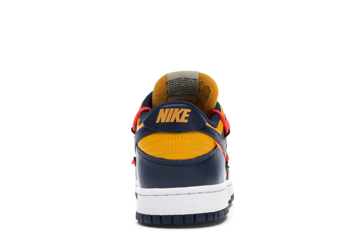 NIKE DUNK LOW OFFWHITE UNIVERSITY GOLD