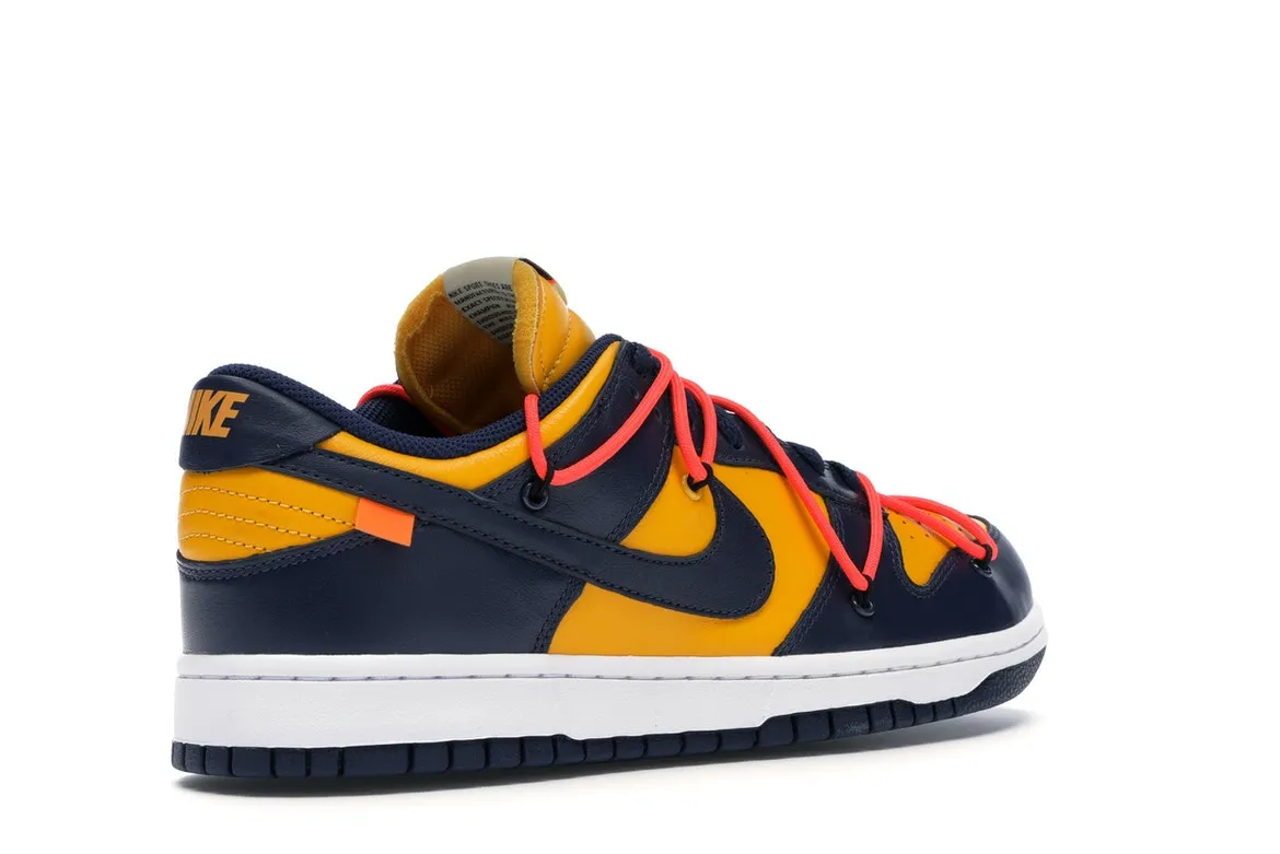 NIKE DUNK LOW OFFWHITE UNIVERSITY GOLD