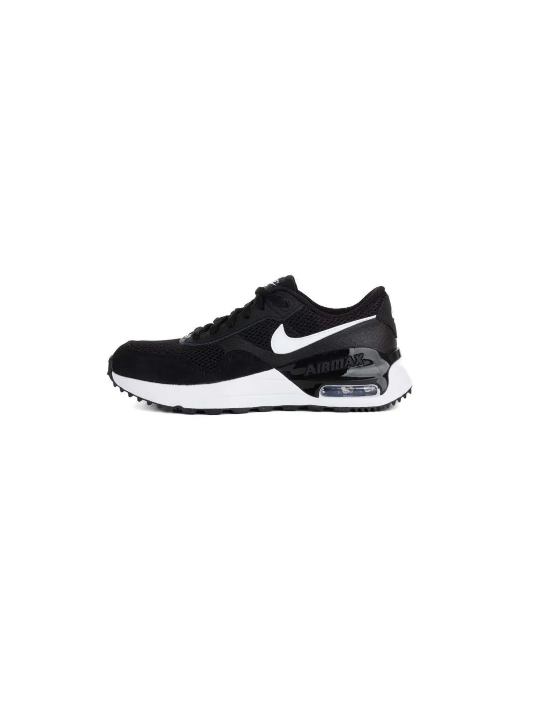 NIKE  ZAPATILLAS NEGRAS AIR MAX SYSTM (GS) NIñO/A