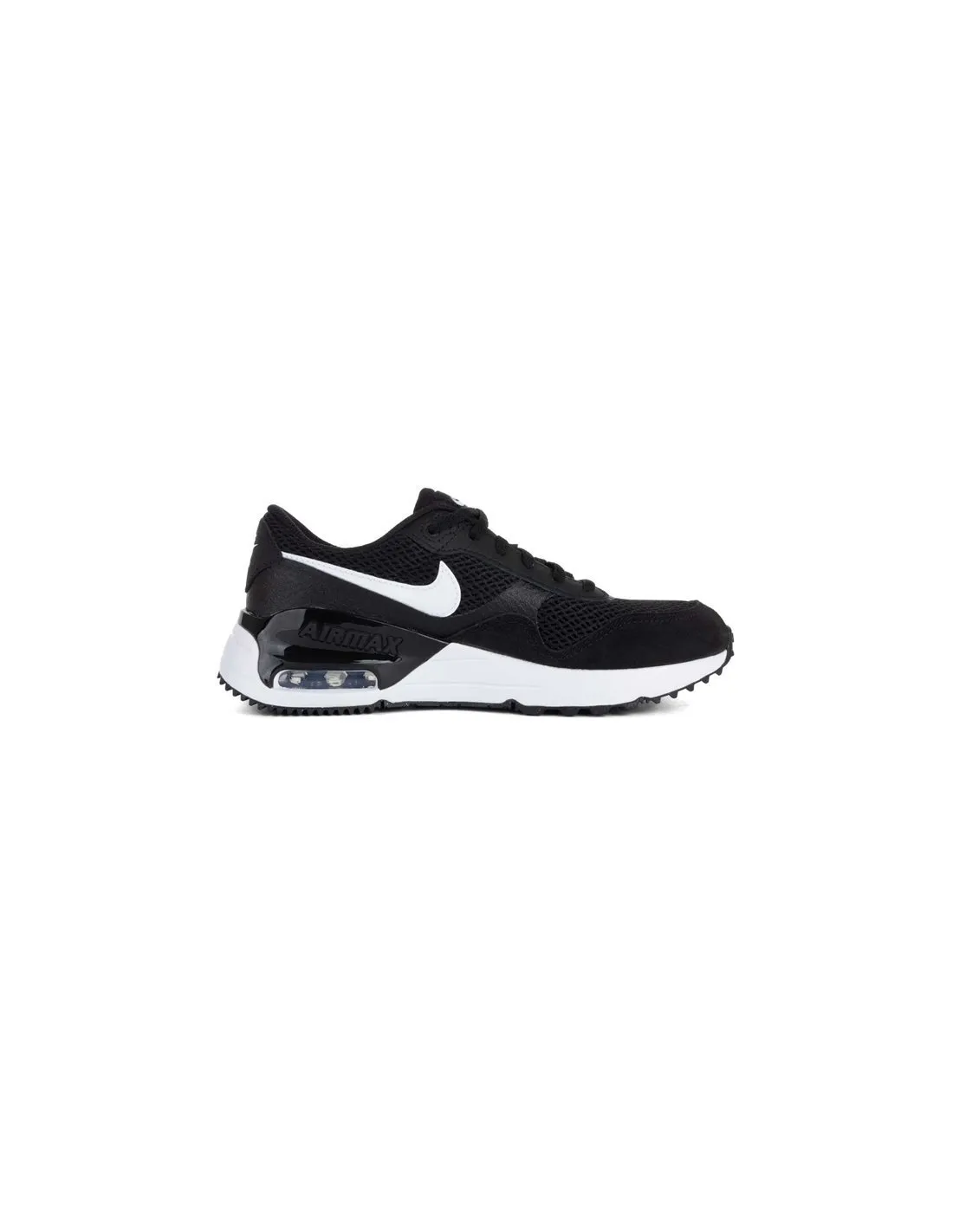 NIKE  ZAPATILLAS NEGRAS AIR MAX SYSTM (GS) NIñO/A